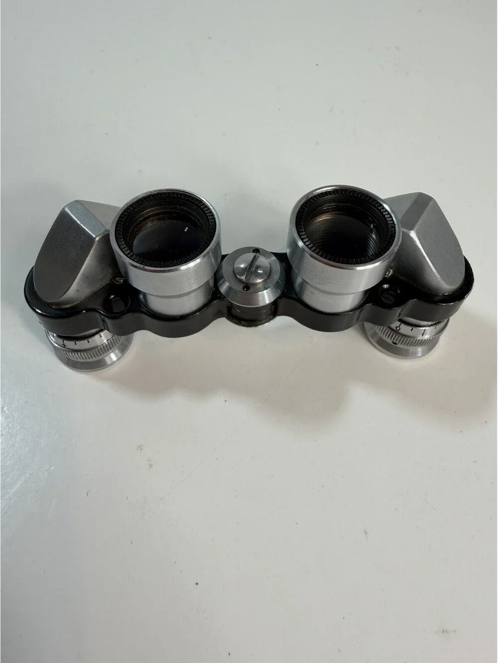 Nippon Kogaku Tokyo Mikron 6 x 15  8.3 Silver Color Binoculars